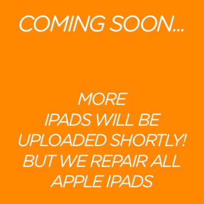 iPads Coming Soon